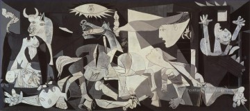 Guernica 1937 anti guerre cubiste Pablo Picasso Peinture à l'huile